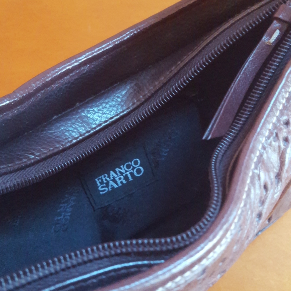 Small Brown Franco Sarto Handbag - Picture 5 of 6